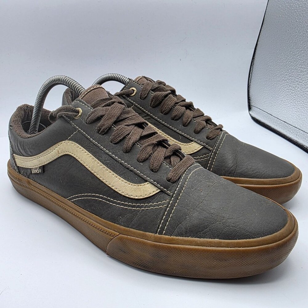 Vans Old Skool Pro BMX Dennis Enarson Mens Size 10 Gray Sneaker Shoes Casual